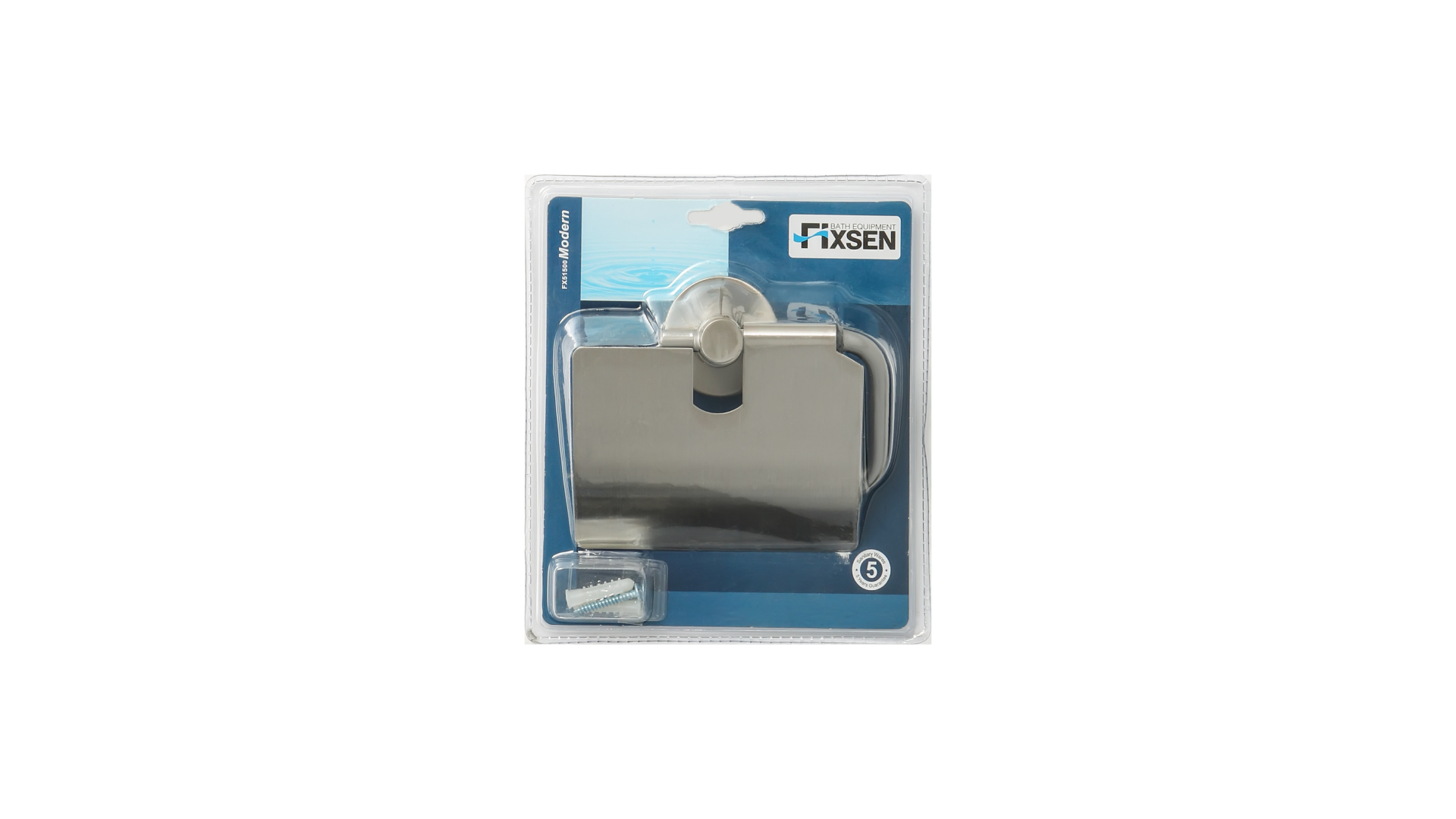 Бумагодержатель с крышкой FIXSEN Modern (FX-51510)