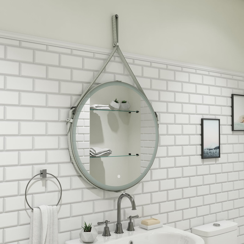 Зеркало Millenium  White D 650