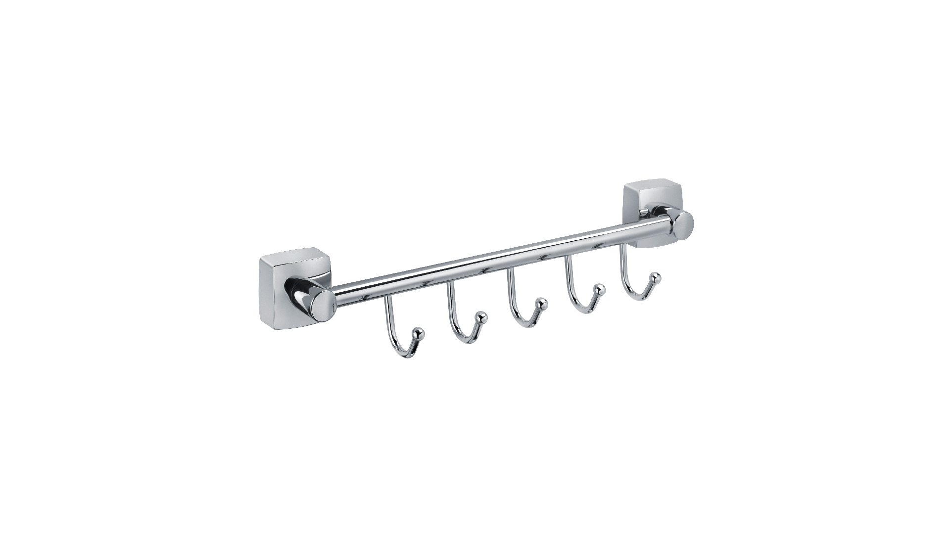 Планка 5 крючков FIXSEN Kvadro (FX-61305В-5)