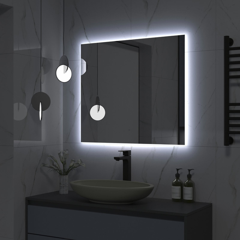 Зеркало Trezhe Led 800х700 бесконтактный сенсор