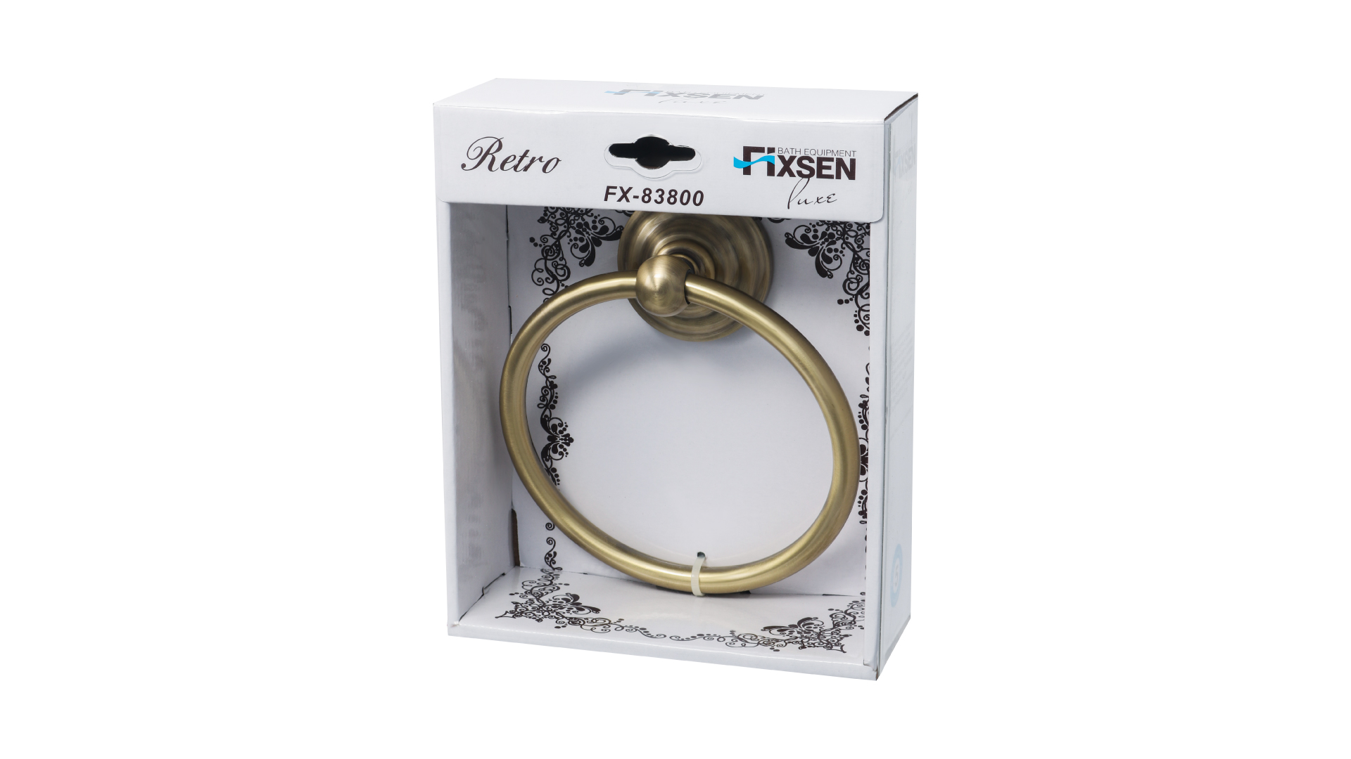 Полотенцедержатель кольцо FIXSEN Retro (FX-83811)