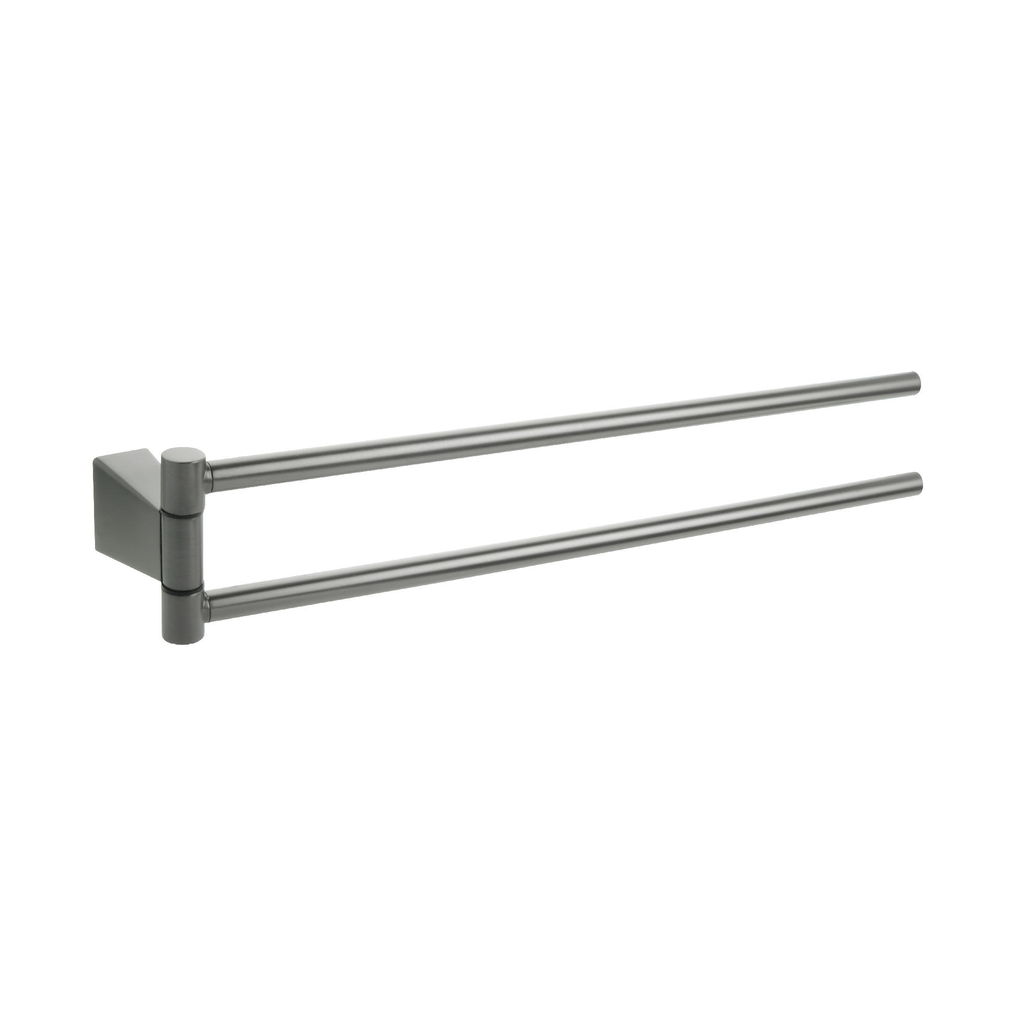 Полотенцедержатель рога двойной FIXSEN Trend Graphite (FX-98002А)