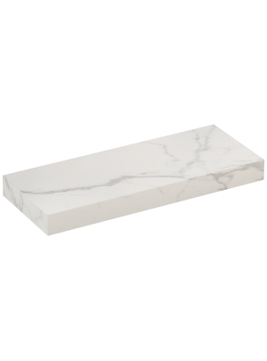 Столешница VELVEX Unit 120 белый мрамор