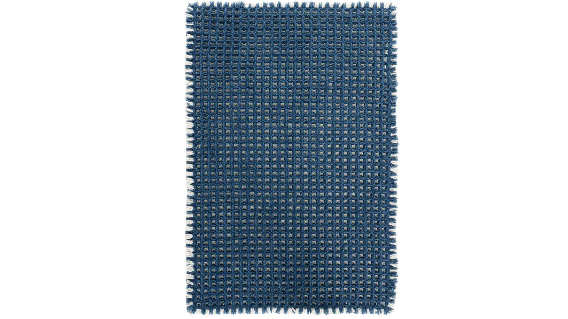 Коврик для ванной Fixsen Soft, синий, 1-ый (40х60 см) FX-4001C