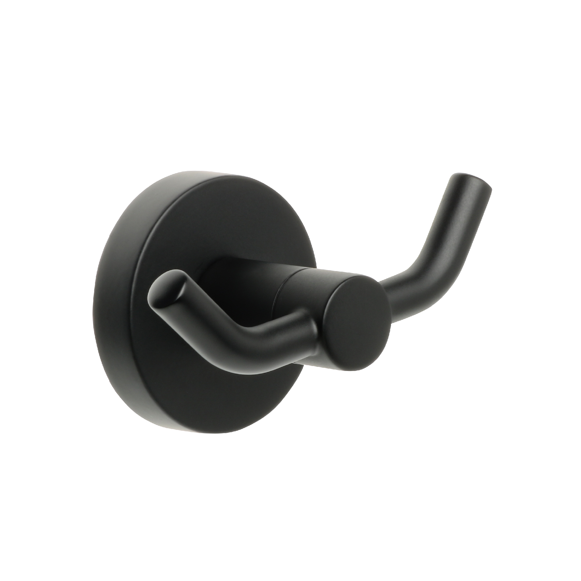 Крючок двойной черный FIXSEN Comfort Black (FX-86005A)