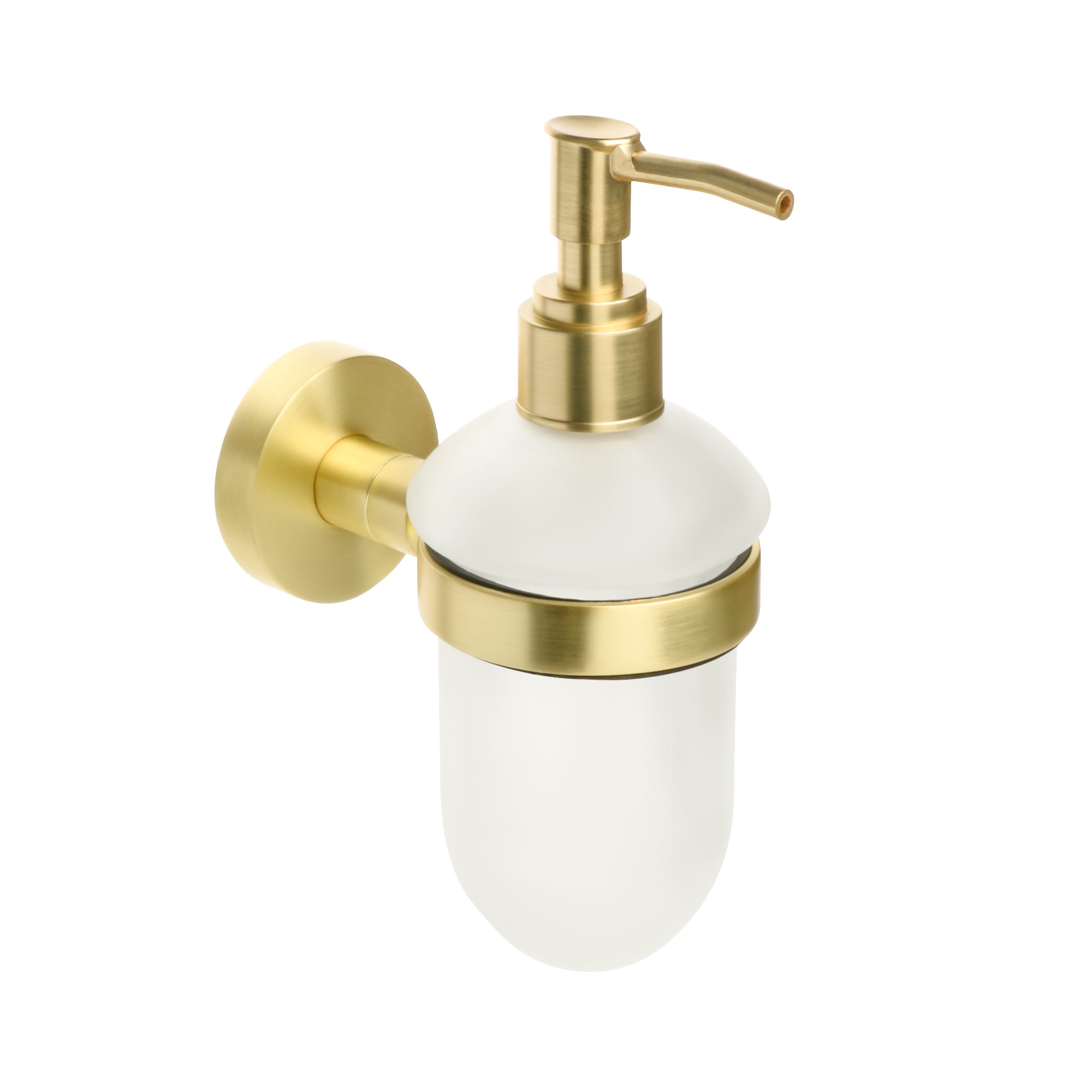 Дозатор жидкого мыла золото-сатин FIXSEN Comfort Gold FX-87012)