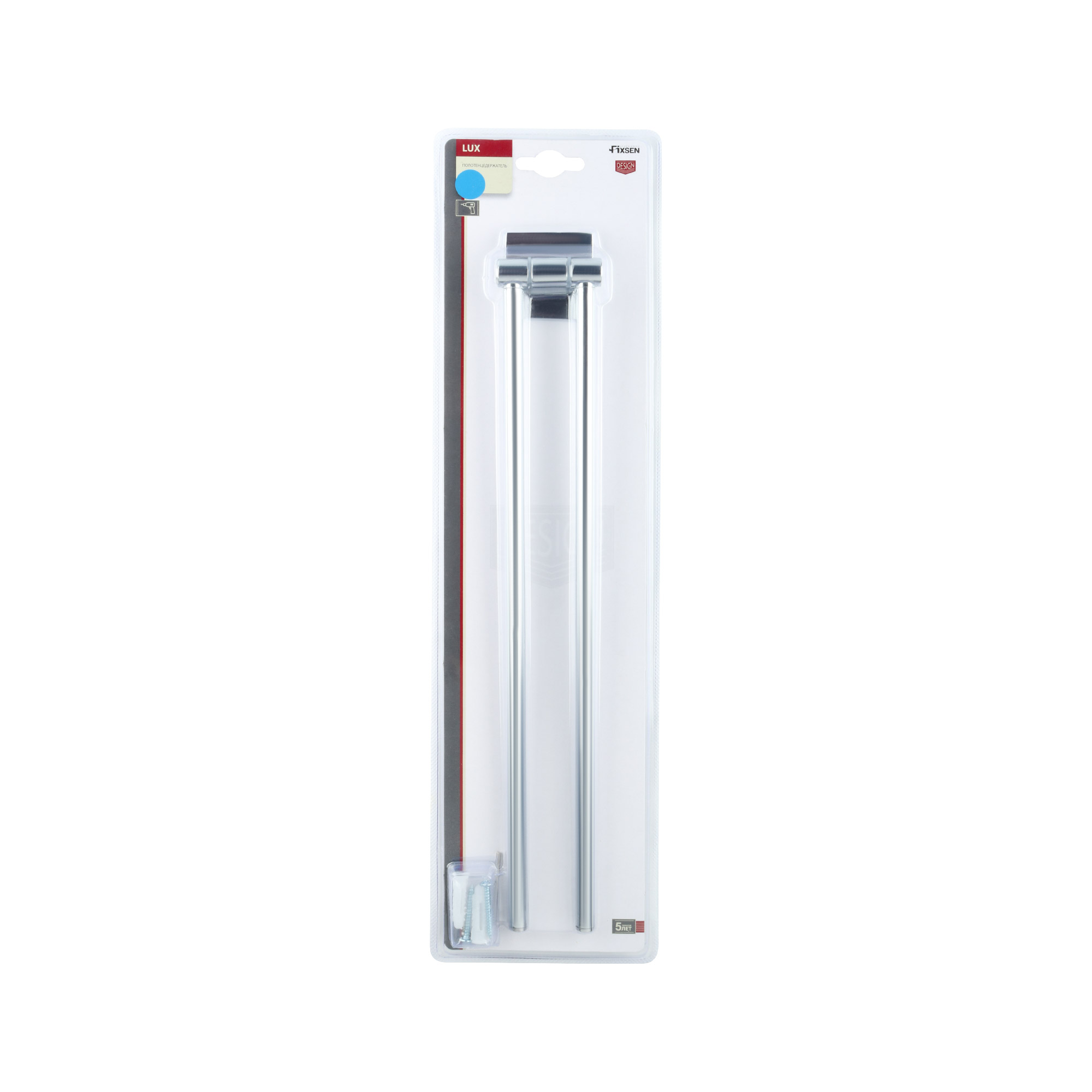 Полотенцедержатель рога 2-ой FIXSEN Lux Chrome (FX-15002A)