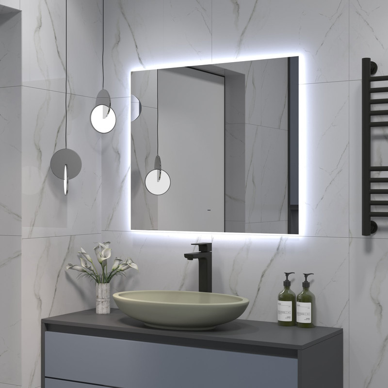 Зеркало Trezhe Led 800х700 бесконтактный сенсор