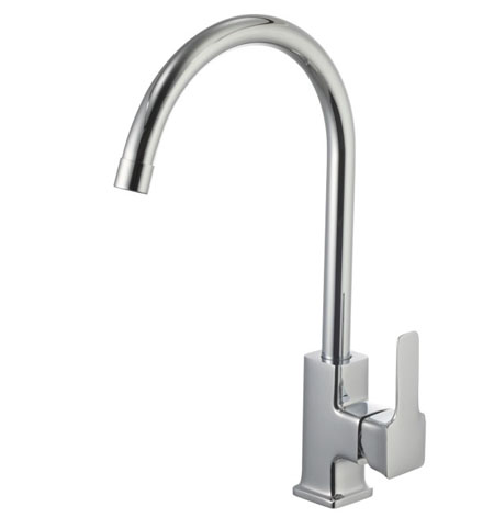 Basis Смеситель для кухни, выс.пов.излив 208мм, р/ОД, хром, LM, LM3605C