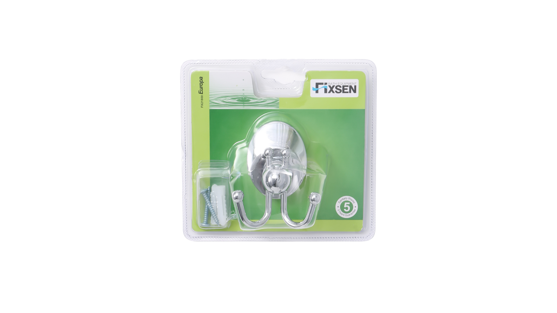 Крючок двойной FIXSEN Europa (FX-21805B)
