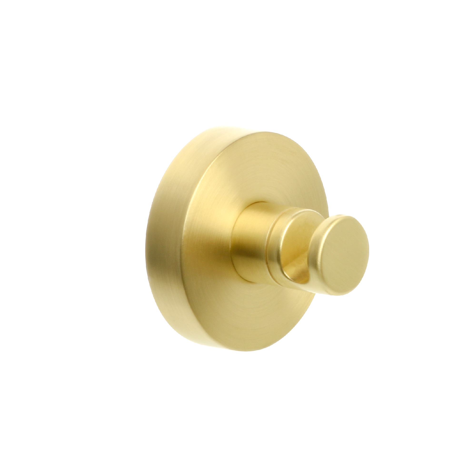Крючок одинарный золото-сатин FIXSEN Comfort Gold (FX-87005)