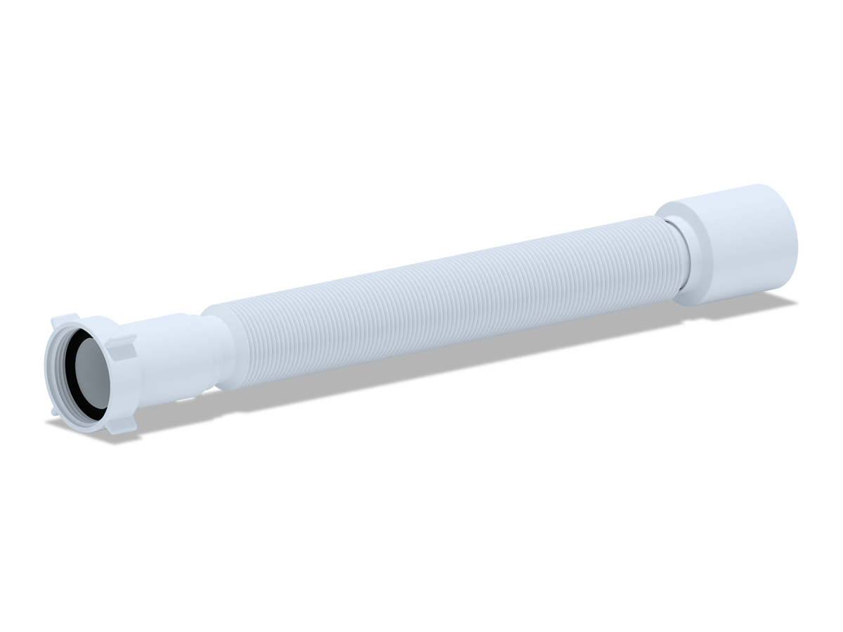 ANI PLAST Гибкая труба 1 1/2"*50мм., удлиненная (длина мин-800мм., макс-1500мм.), ANI PLAST