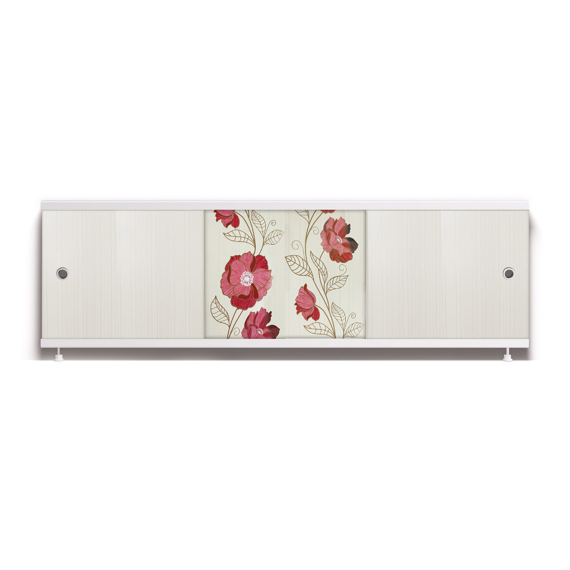 ОПТИМА_Decor Экран для ванны 170 см,ПВХ с офсетной печатью,(рогожка-015), ALAVANN