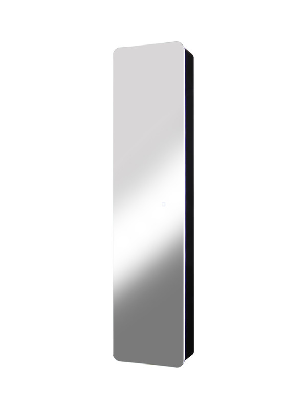 Зеркало-шкаф Eltoro black LED 360х1560