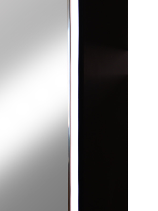 Зеркало-шкаф Eltoro black LED 360х1560