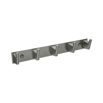 Планка 5 крючков  FIXSEN Trend Graphite (FX-98005-5)