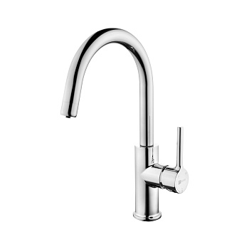 Comfort Смеситель для кухни, выс.пов.излив 181мм фильтр.воды, р/ОД, хром, LM, LM3073C