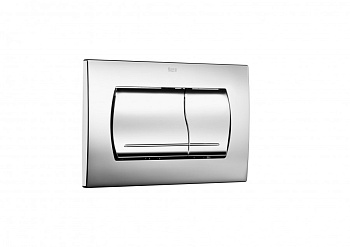 In-Wall Клавиша для инсталляции, двойная 52B, хром глянец. ROCA