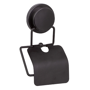 Бумагодержатель с крышкой FIXSEN Magic Black FX-45010)