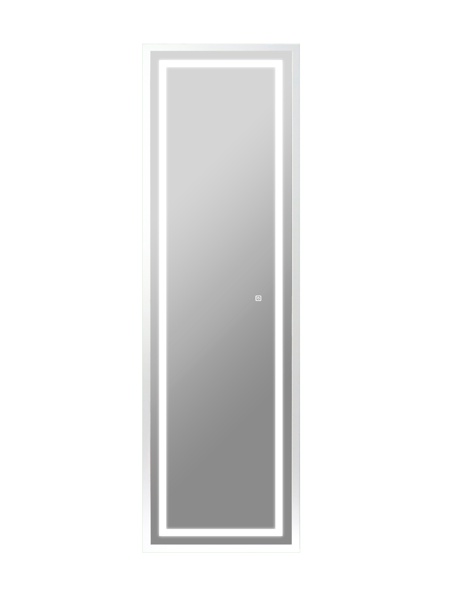 Зеркало Norden LED 490х1650, напольное, белое
