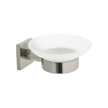 Мыльница стеклянная FIXSEN Lux Satin сатин (FX-16008)