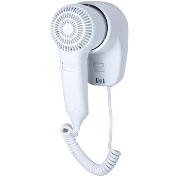 Фен HOTELline настенный  белый 1200 W, 02055.W, шт