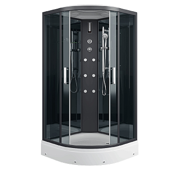 Душевая кабина ERLIT 57 серия ER570917-C2-RUS тонированное стекло