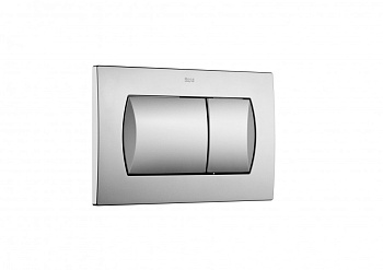 In-Wall Клавиша для инсталляции, двойная 62B, хром матовая. ROCA