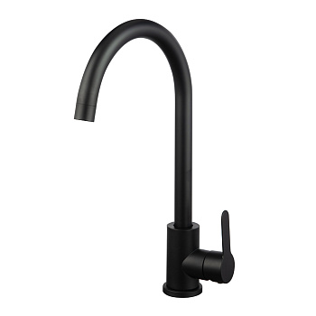 Смеситель для кухни из нержавеющей стали EKO, EKO05-110Black