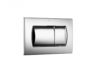 In-Wall Клавиша для инсталляции, двойная 62B, хром глянец. ROCA