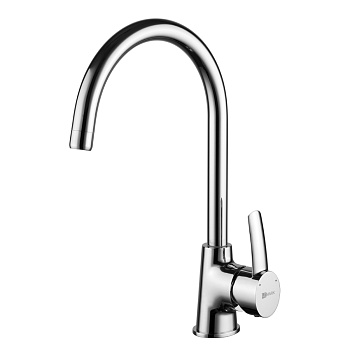 Atlantiss Смеситель для кухни, выс.пов.излив 204мм, р/ОД, хром, LM, LM3255C