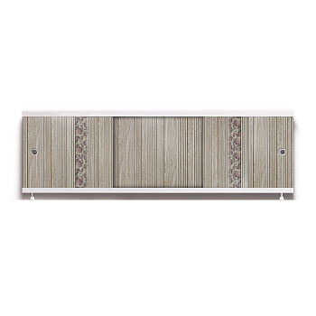 ОПТИМА_Decor Экран для ванны 150 см,ПВХ с офсетной печатью,(полесье-013), ALAVANN