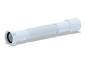 ANI PLAST Гибкая труба 1 1/2"*40/50мм. (длина мин-400мм., макс-800мм.), ANI PLAST