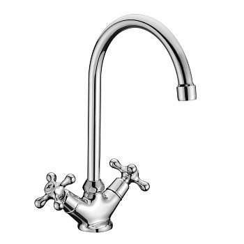 Standard Смеситель для кухни, выс.пов.излив 176мм, р/ДВ, хром, LM, LM2105C