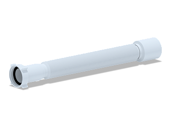 ANI PLAST Гибкая труба 1 1/2"*50мм., удлиненная (длина мин-800мм., макс-1500мм.), ANI PLAST